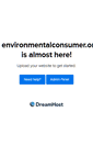 Mobile Screenshot of enviroconsumer.org